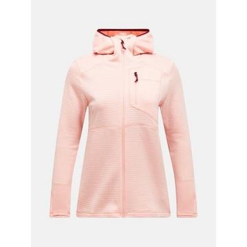 WTrail Polartec Power Grid Zip Hood-L