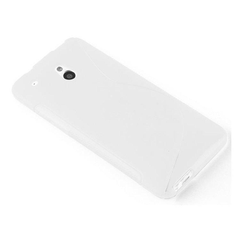 Cadorabo  Housse compatible avec HTC ONE M4 MINI - Coque de protection en silicone TPU flexible au design S-Line 