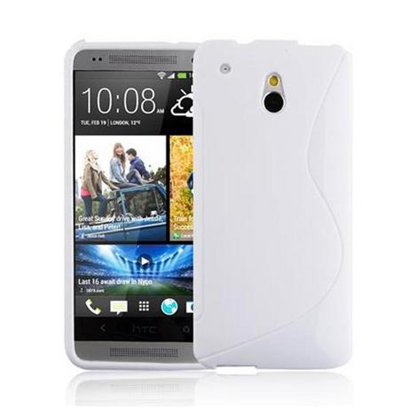 Cadorabo  Housse compatible avec HTC ONE M4 MINI - Coque de protection en silicone TPU flexible au design S-Line 