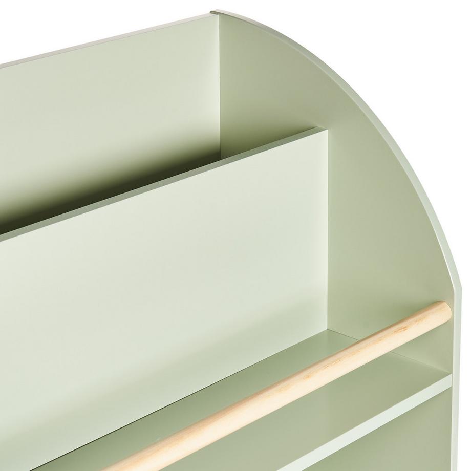 Beliani Bibliothèque 3 étagères en MDF Scandinave LILOET  