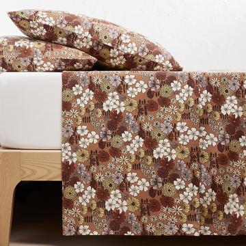 Leintuch Marisol mit 50% gewaschener recycelter Baumwolle