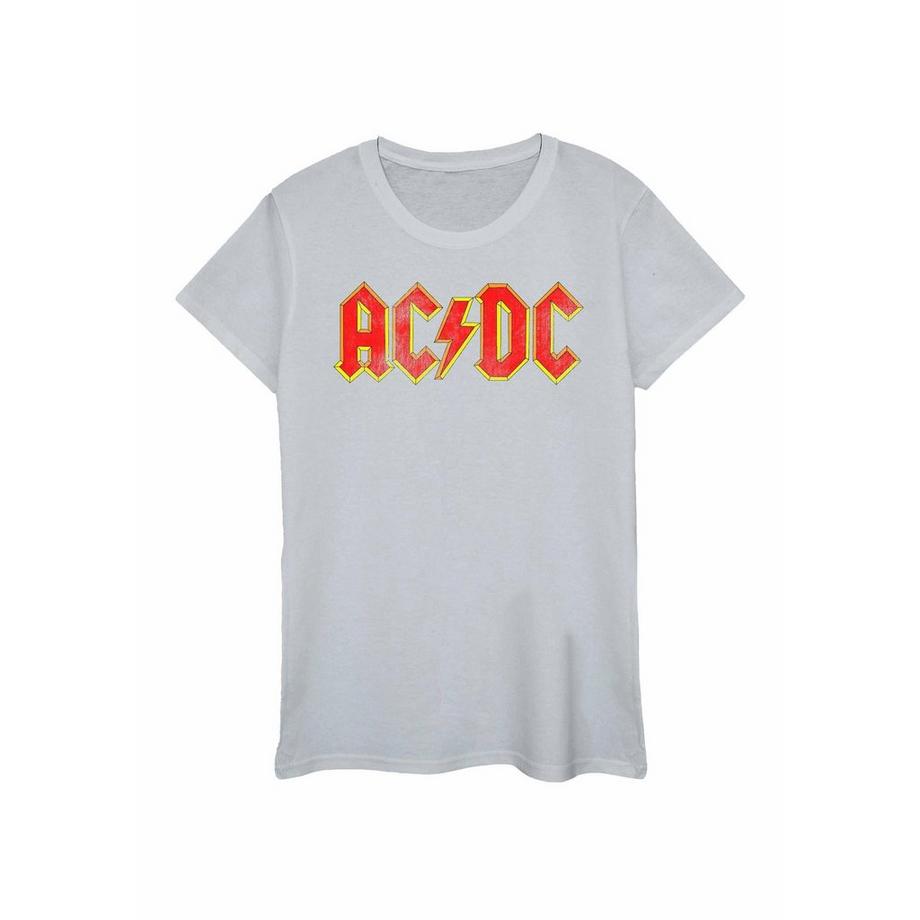 AC/DC ACDC Logo Regular Fit T-Shirt  