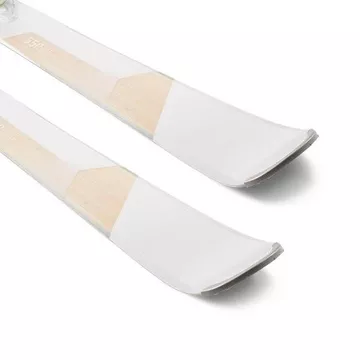 SKI ALPIN FEMME AVEC FIXATIONS - CROSS 550+ BLANC