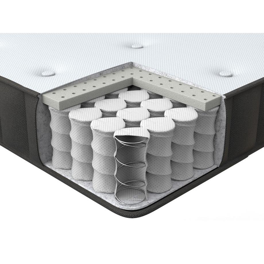 Beliani Materasso a molle insacchettate in lattice en Molle insacchettate DREAM  