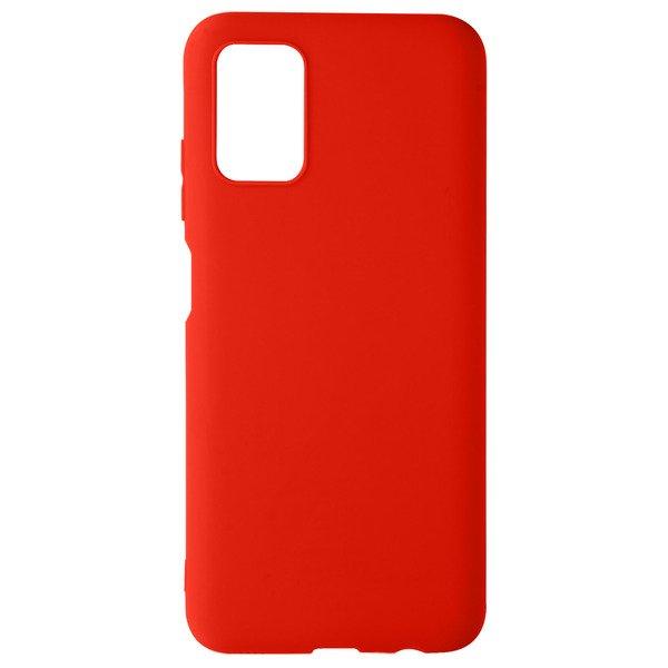 Avizar  Cover Galaxy A03s Silicone Rossa 