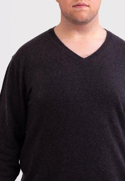 CASH-MERE.CH  Kaschmir V-Ausschnitt Pullover 