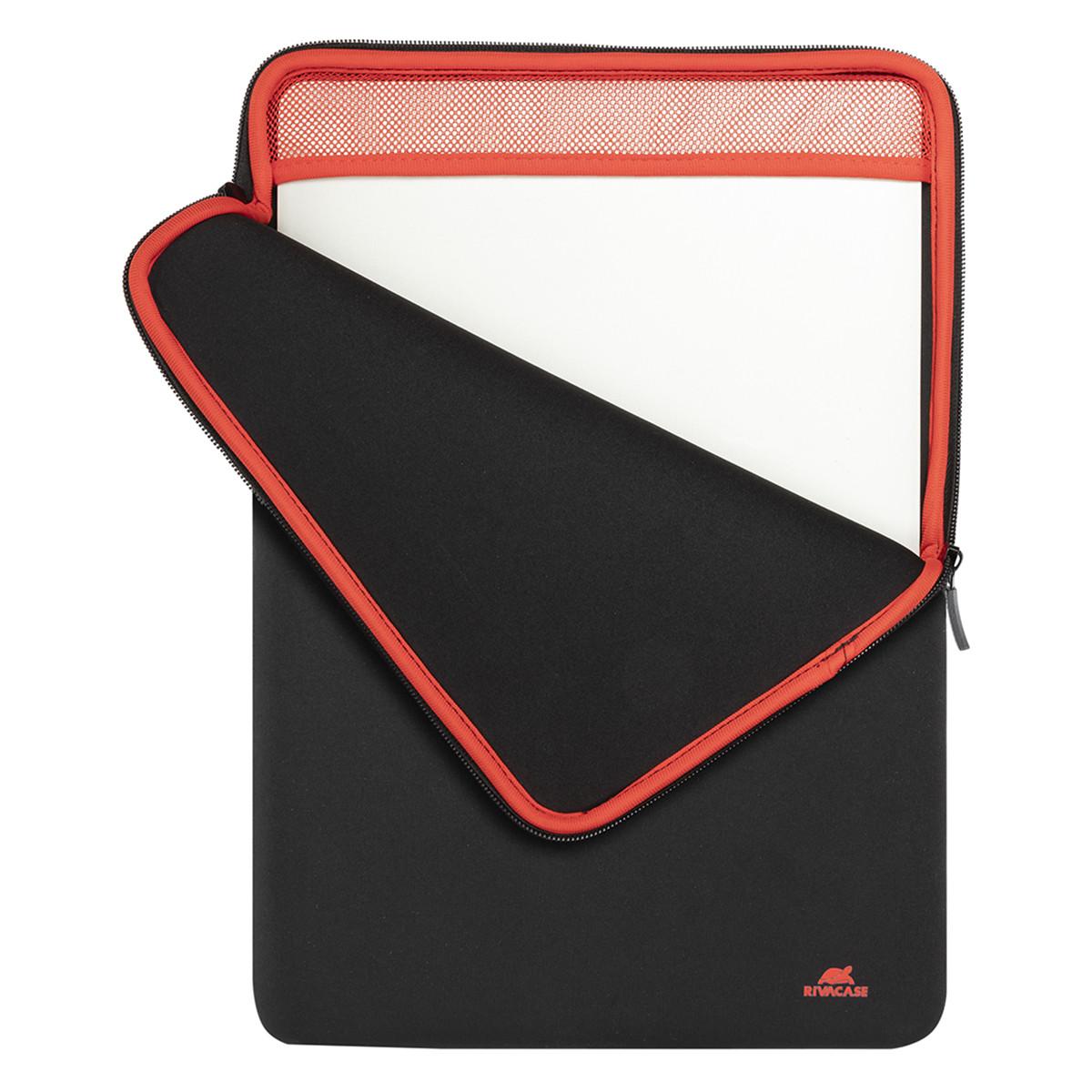 RIVACASE  Custodia per PC 15 pollici / MacBook 16 pollici verticale in neoprene 