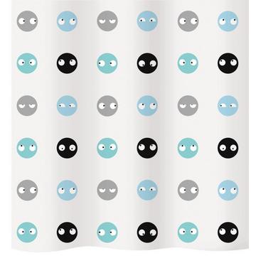 Tenda da doccia tessile Emo