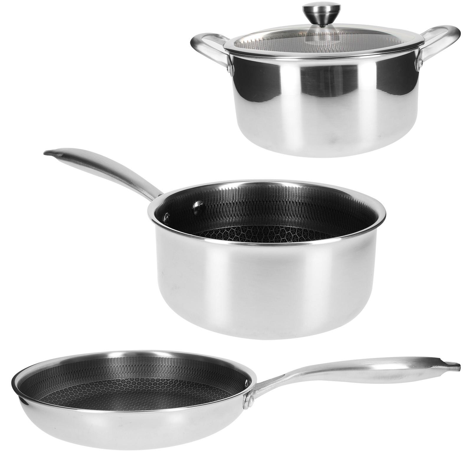 Cheffinger Set da cucina inox premium 10 pezzi  