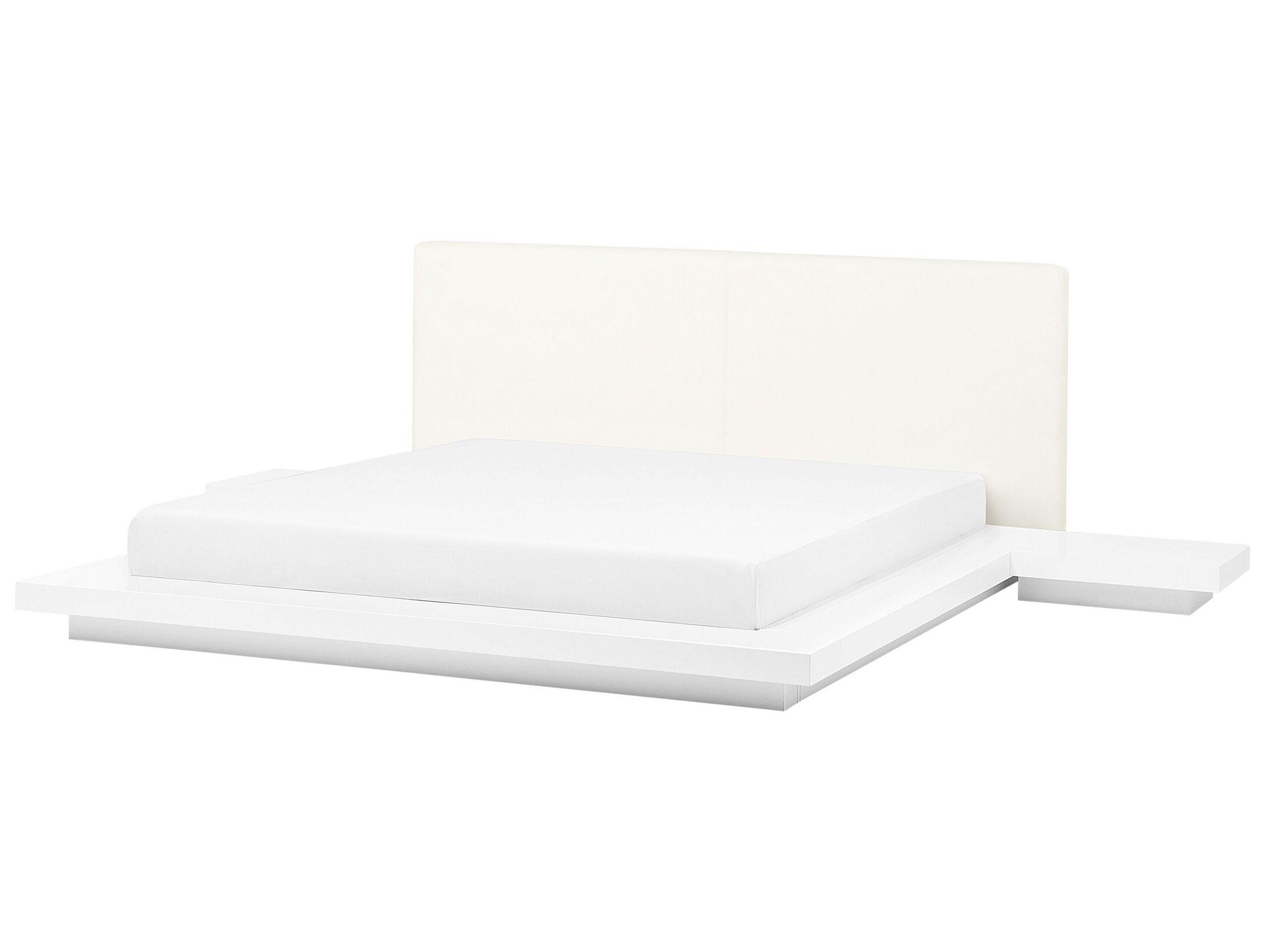 Beliani Bett mit Lattenrost aus MDF-Platte Modern ZEN  