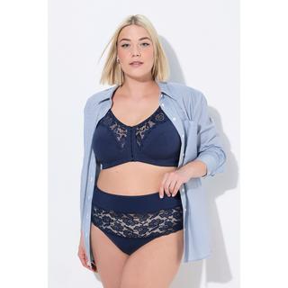 Ulla Popken Strings 3er-Pack mit Spitzeneinsatz  