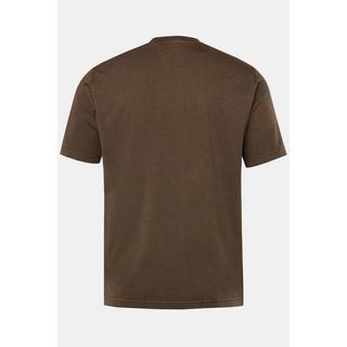 JP1880  T-shirt s'inspirant des tenues traditionnelles bavaroises, manches courtes et imprimé poitrine - jusqu'au 8&nbsp;XL 