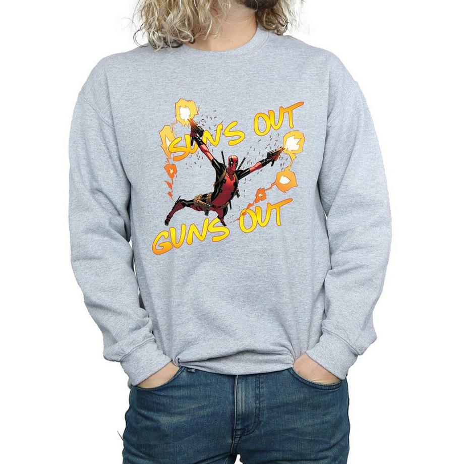 MARVEL Sun's Out Guns Out Sweatshirt  