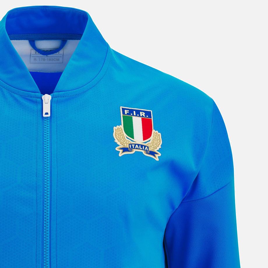 macron Italien Rugby 2022/23 Prematch Jacke  