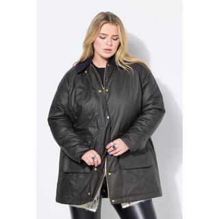 Studio Untold Giacca Spalmata Linea A Collo in Velluto a Coste Stile Britannico  