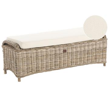 Ottoman de jardin en Rotin Boho SUSUA