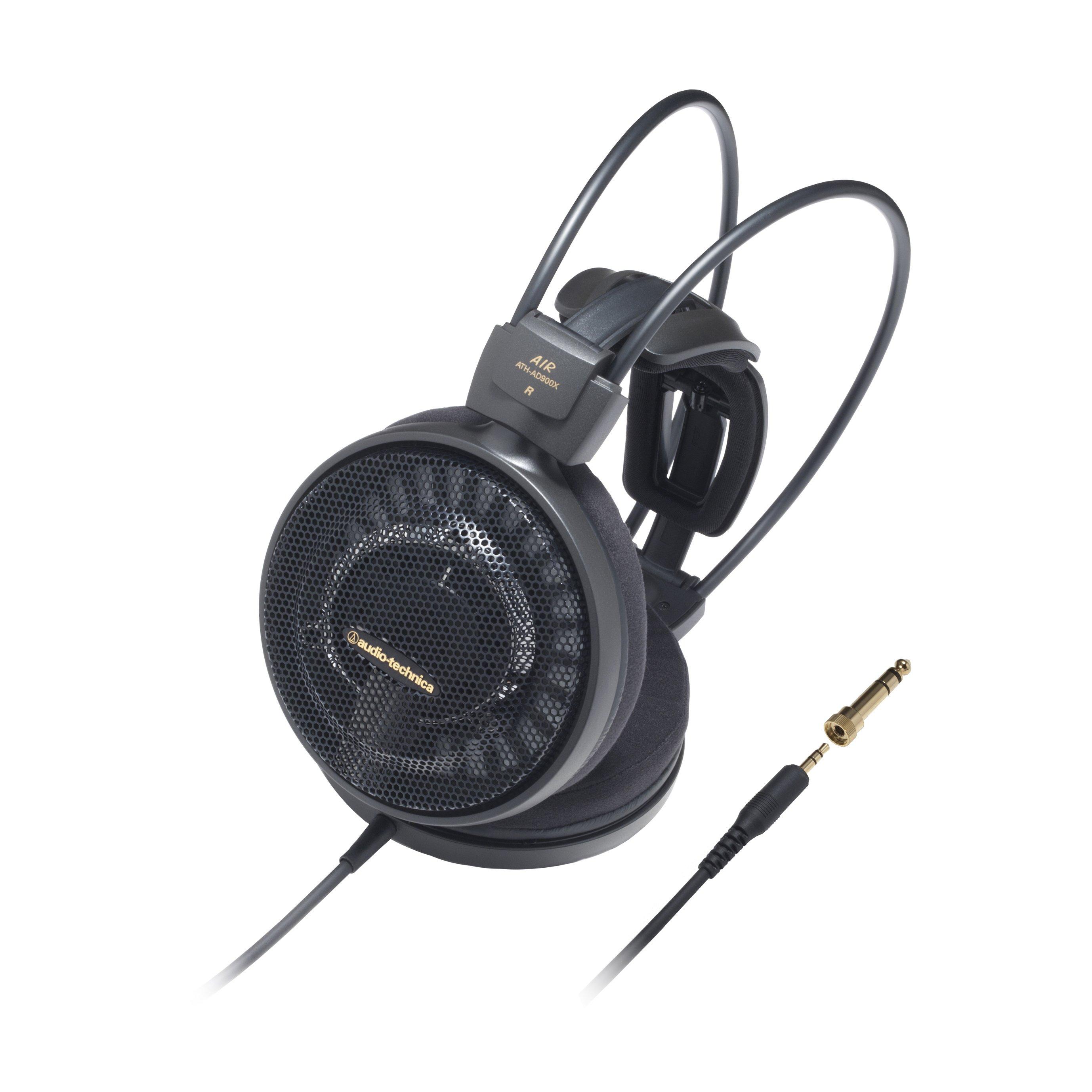 Audio Technica  Audio-Technica ATH-AD900X Kopfhörer & Headset Kabelgebunden Kopfband Musik Schwarz 