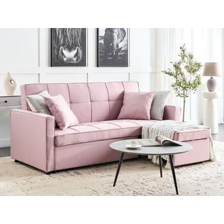 Beliani Schlafsofa aus Polyester Modern GLOMMA  