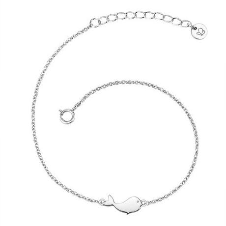 Glanzstücke München  Femme Bracelet en argent Baleine 