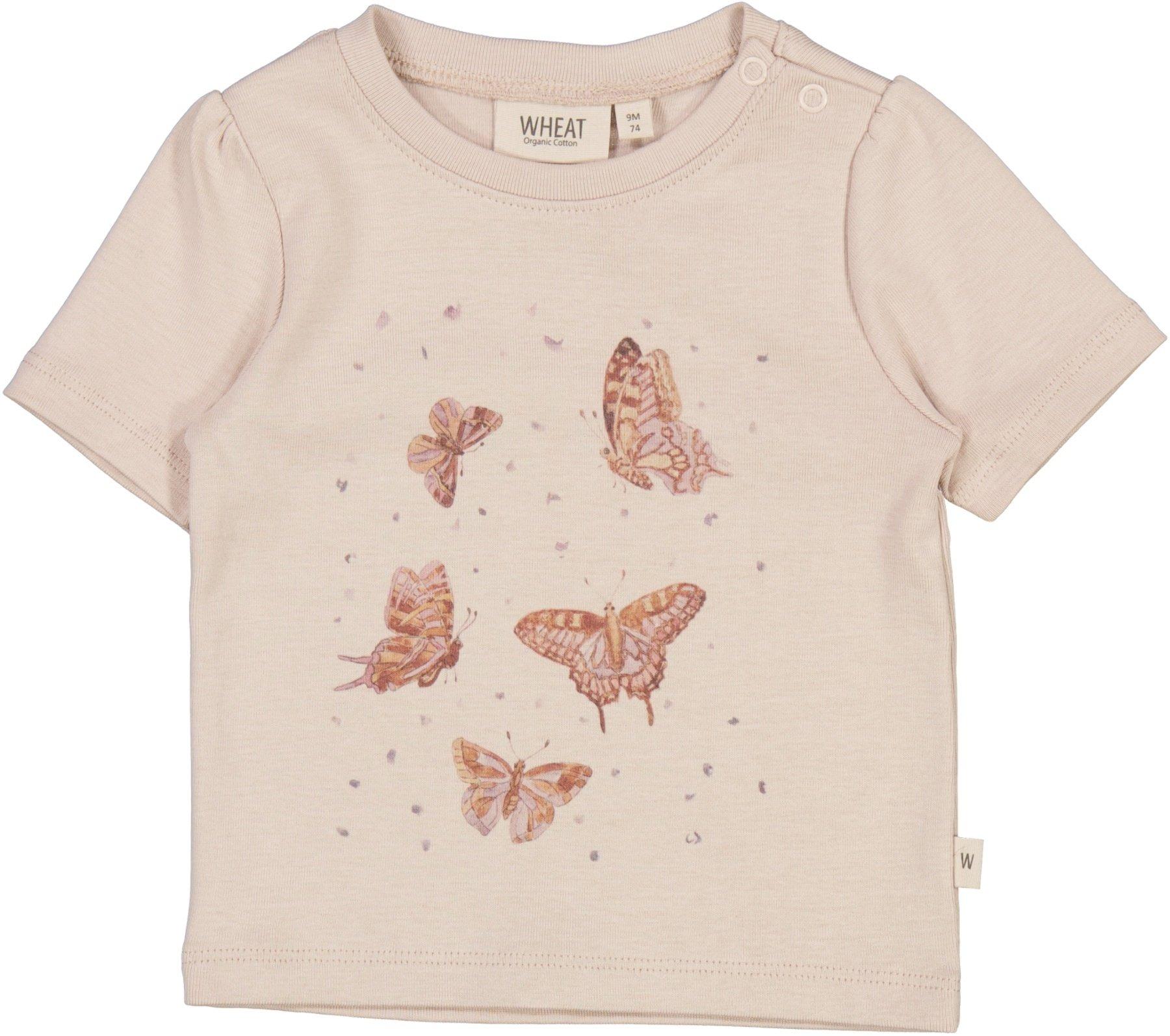 Wheat  Baby T-Shirt Schmetterlinge pale lilac 