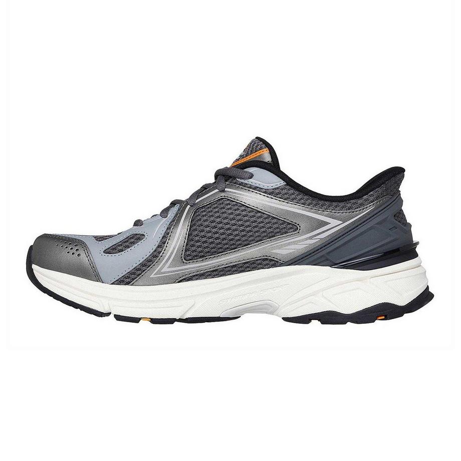 SKECHERS Sneaker Stamina Sport en Maille avec Inserts Métalliques  