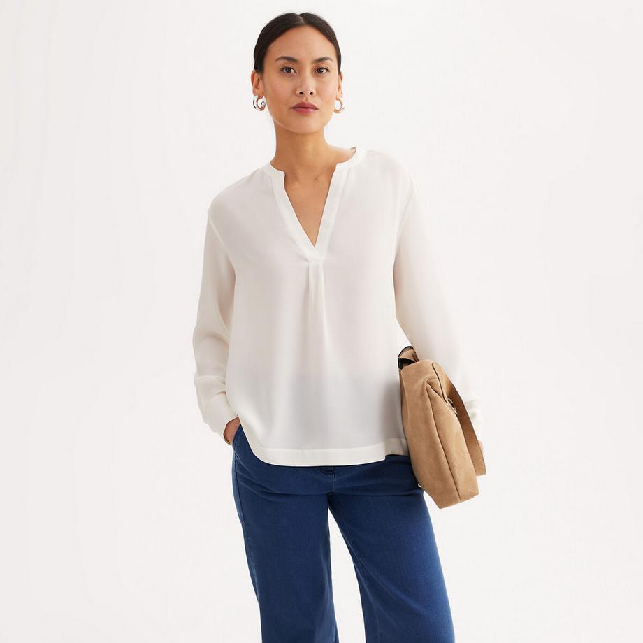 Seidenbluse