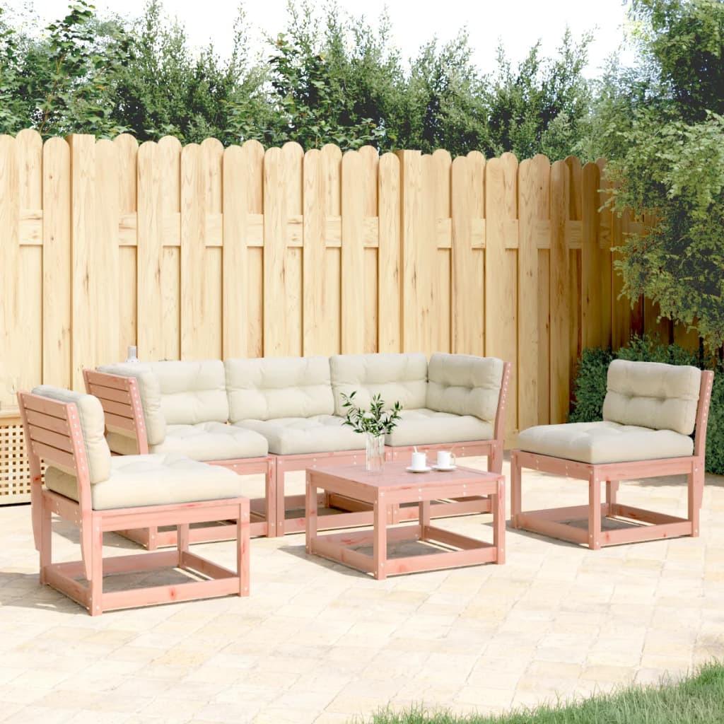 VidaXL set divano da giardino Legno di douglas  