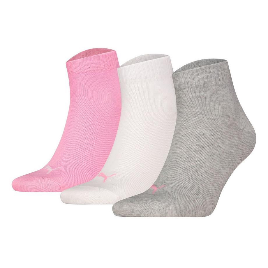 Socken  3er Pack Stretch-Quarter Plain 3P