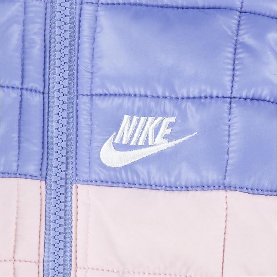 NIKE  Tuta Da Neve Plaid Con Cappuccio Manica Lunga 