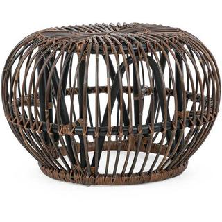 mutoni Table d'appoint de jardin Pouf Doradal croco  