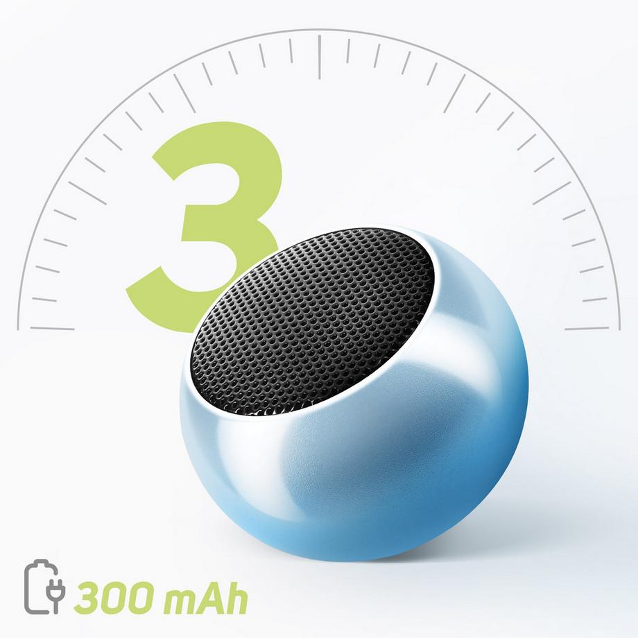 Avizar  Iron Boom Mini Lautsprecher Hellblau 