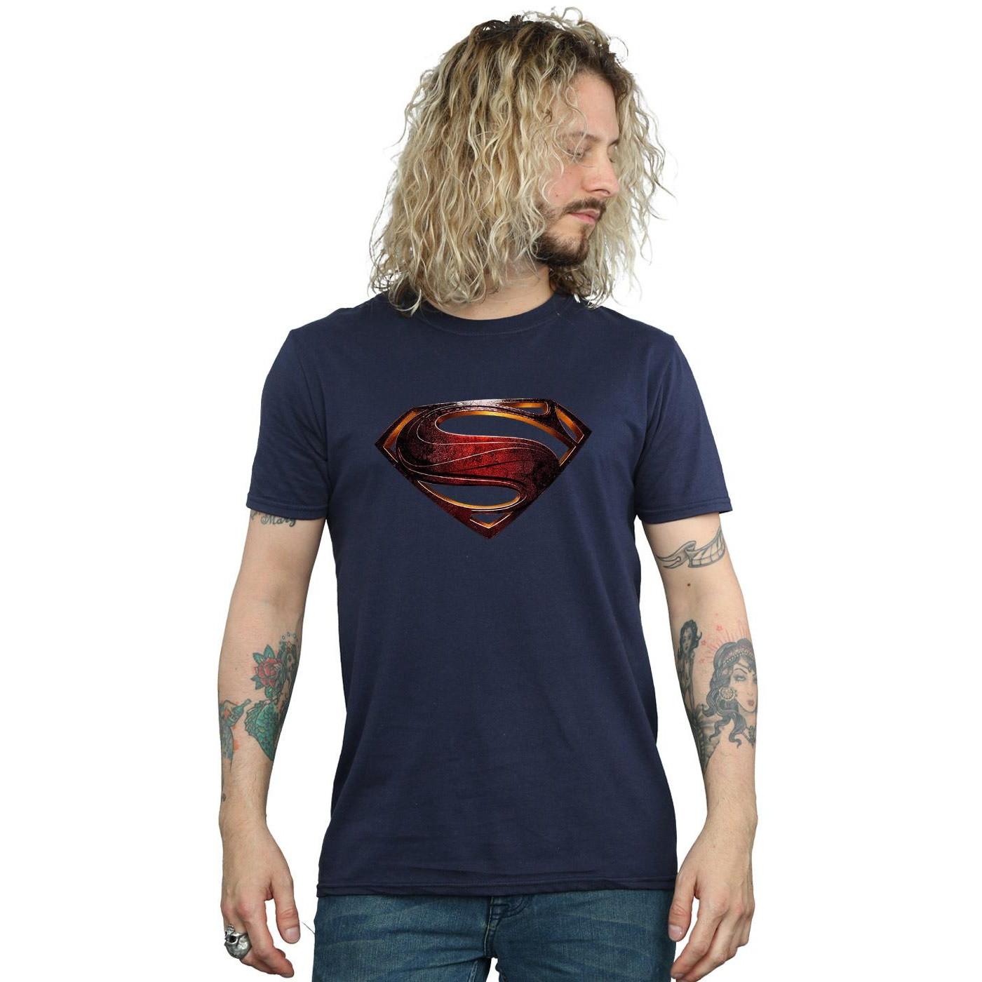 SUPERMAN Man of Steel Logo T-Shirt  