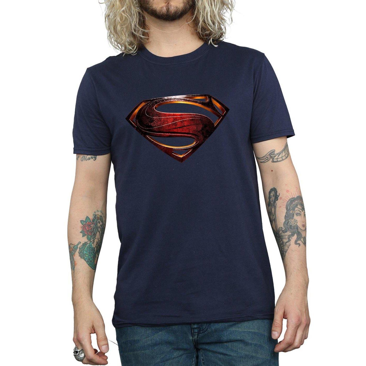 SUPERMAN Man of Steel Logo T-Shirt  