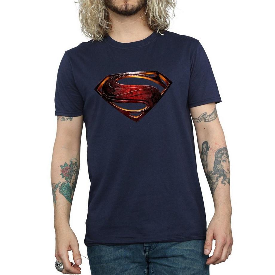 SUPERMAN Man of Steel Logo T-Shirt  