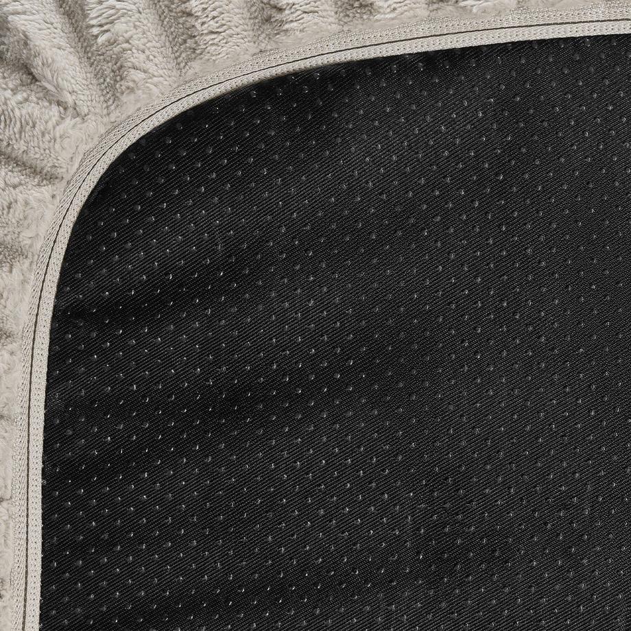 Tectake Divano Relax A forma di L, con rivestimento in velluto corduroy  
