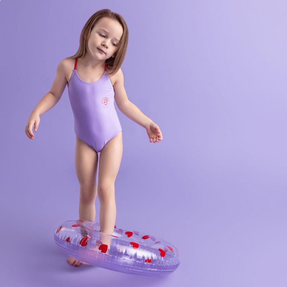 Swim Essentials  Schwimmring 55cm Lila Heart 