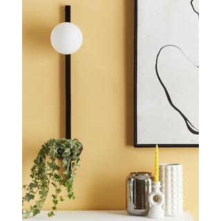 Beliani Wandlampe aus Glas Modern ISABELLA  