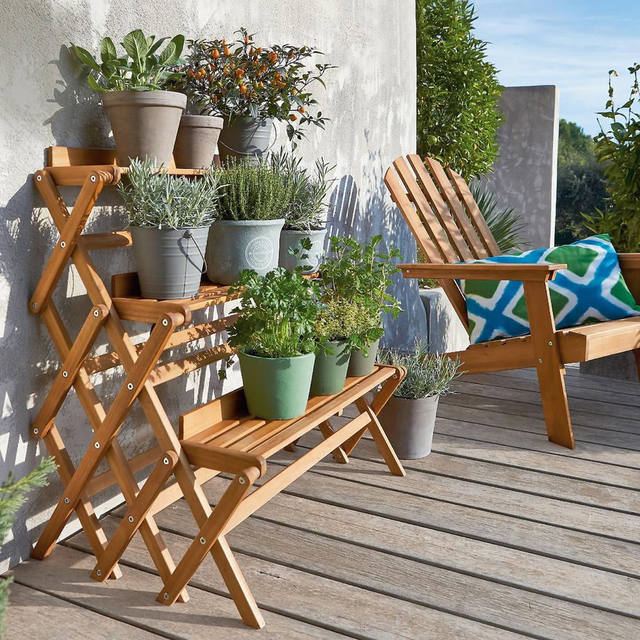 La Redoute Intérieurs Gartenregal Garden mit 3 Böden  