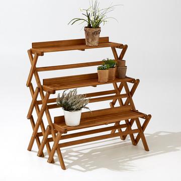 Etagère de jardin 3 niveaux pliable