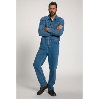 JP1880  Overall, Denim, Workwear, Brusttaschen, Langarm 