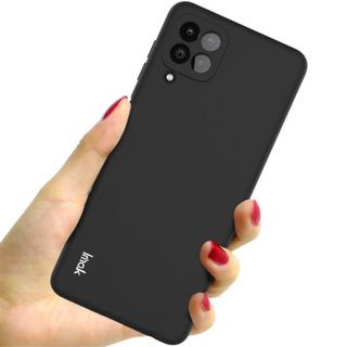 Imak  Galaxy A22 4G - IMAK UC2 étui en silicone noir 