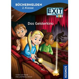 EXIT® - Das Buch, Bücherhelden 2. Klasse, Das Geisterkino Kessel, Carola von; Brand, Inka; Markus, Brand,; Böhm, Michael (Illustrationen) Copertina rigida 