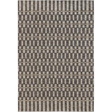 Tappeto a tessitura piatta Elena Beige/Marrone