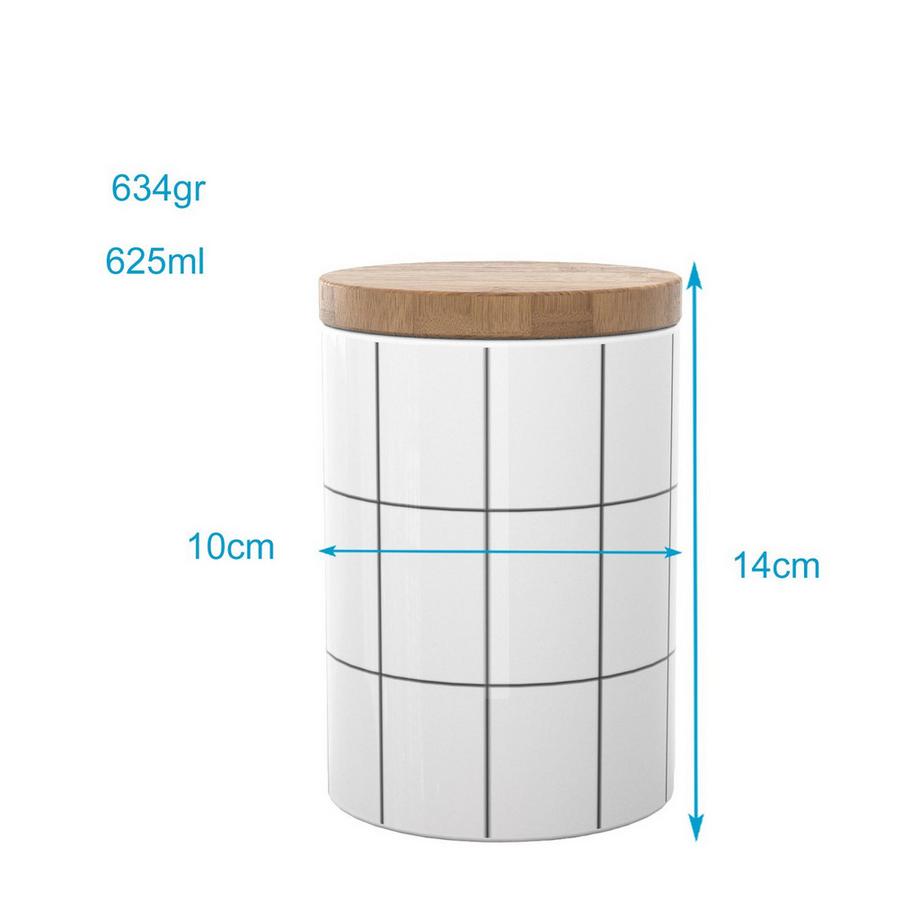 Intirilife Barattolo in ceramica  