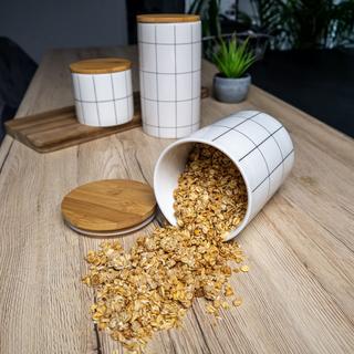 Intirilife Vorratsdose aus Keramik  