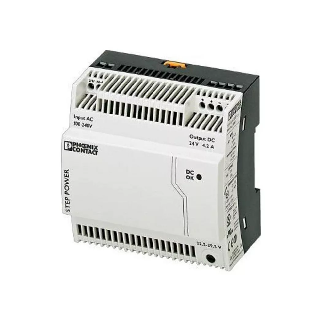 Phoenix Contact - Alimentation DIN rail, One Size, Noir