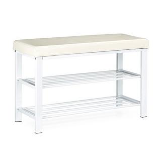 B2X Schuhbank mit gepolsterter Sitzfläche  