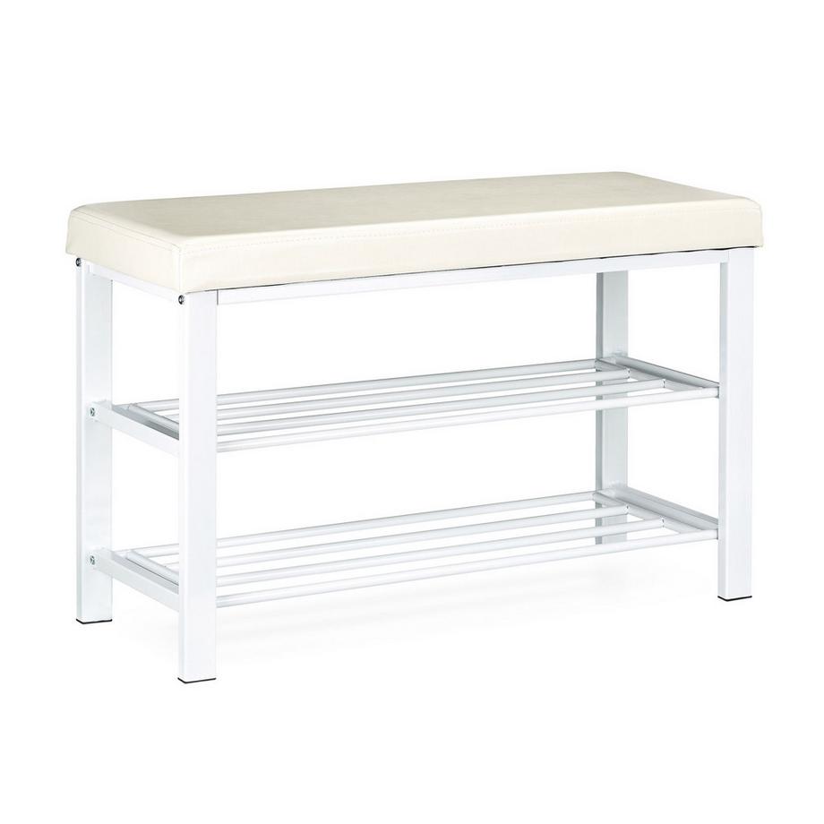 B2X Schuhbank mit gepolsterter Sitzfläche  