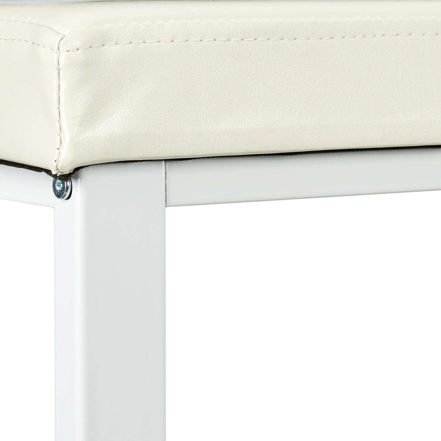 B2X Schuhbank mit gepolsterter Sitzfläche  