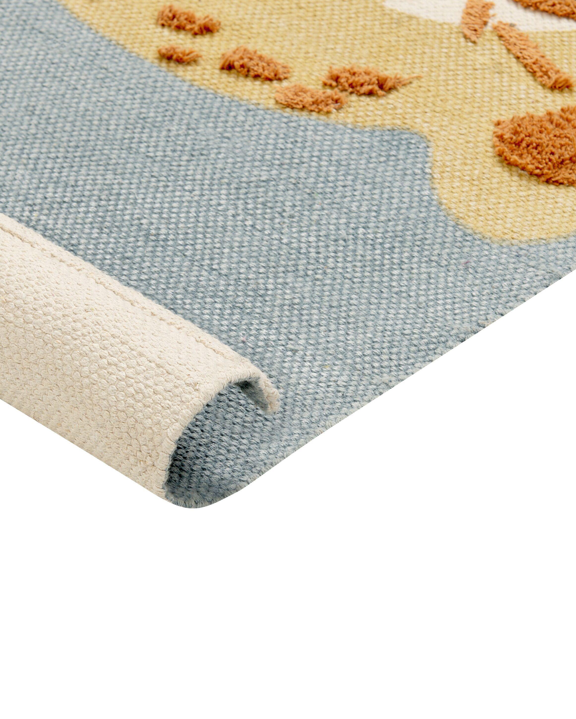 Beliani Tapis enfant en Coton Traditionnel TANGSE  